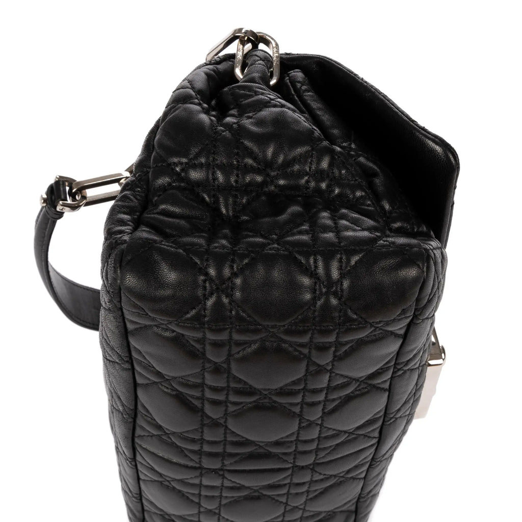 Shoulder Bag New Look Black Cannaged Leather