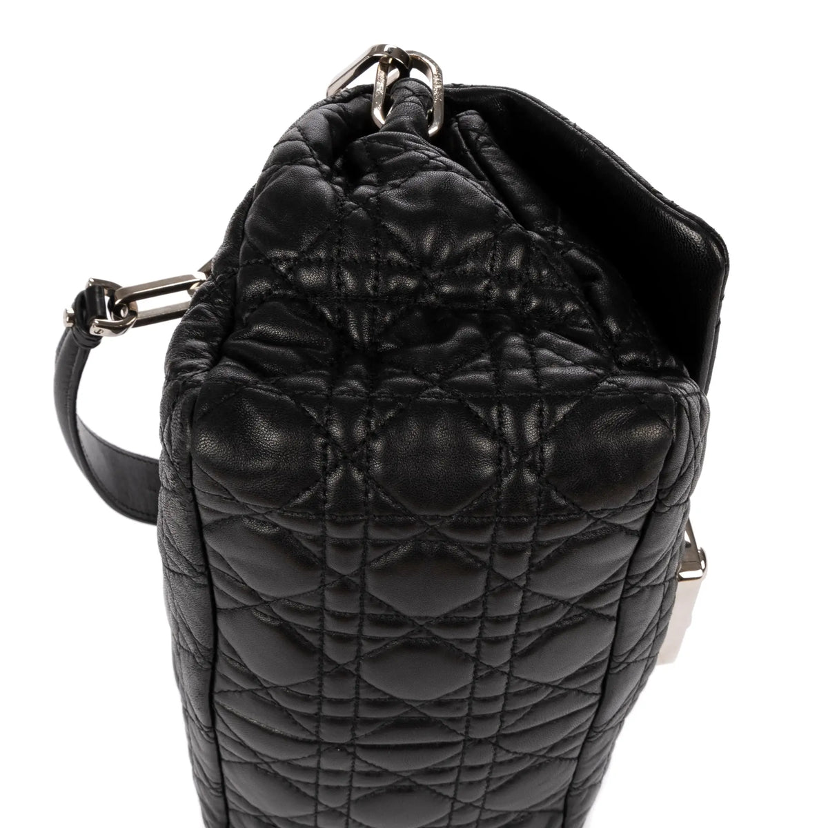 Shoulder Bag New Look Black Cannaged Leather