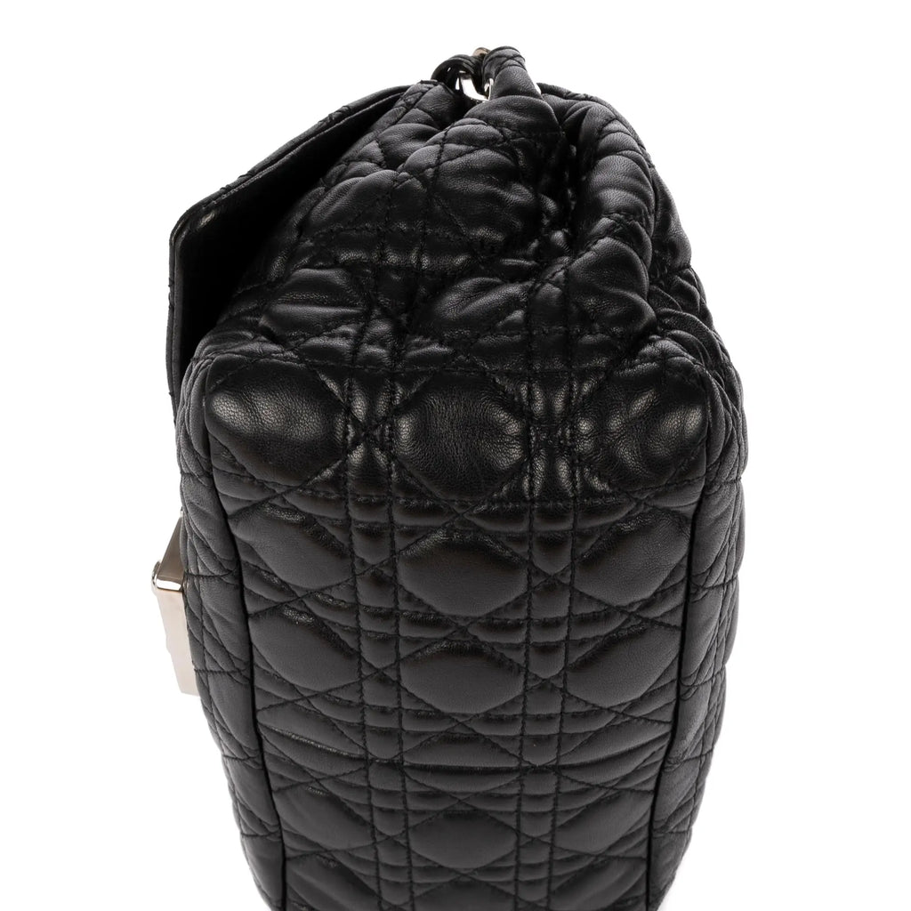 Shoulder Bag New Look Black Cannaged Leather