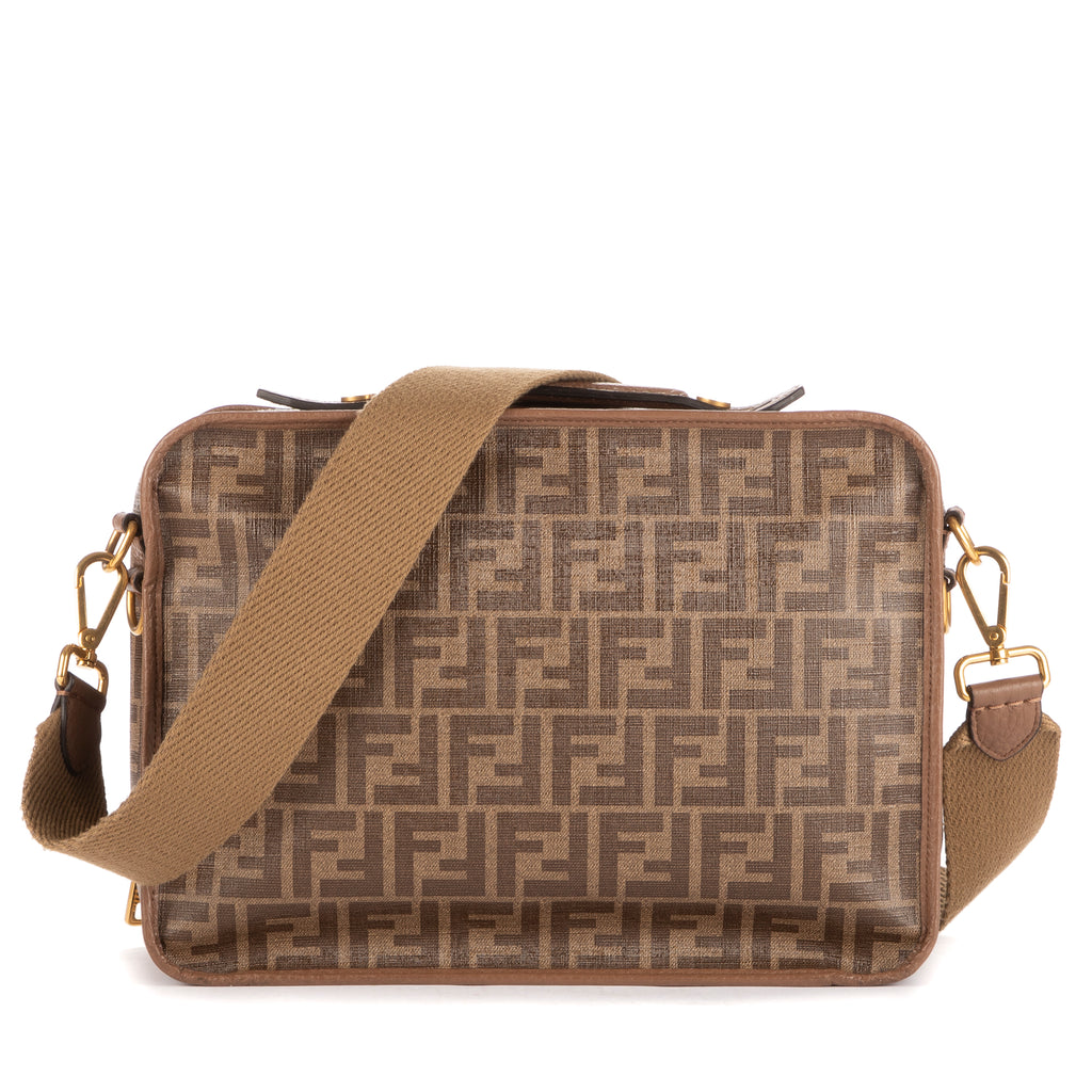 Sac de Voyage Petite Trousse de Voyage Souple en Toile Zucca Glacée Marron