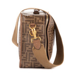 Sac de Voyage Petite Trousse de Voyage Souple en Toile Zucca Glacée Marron