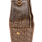 Sac de Voyage Petite Trousse de Voyage Souple en Toile Zucca Glacée Marron
