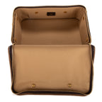 Sac de Voyage Petite Trousse de Voyage Souple en Toile Zucca Glacée Marron