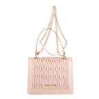 Bolso de Hombro Asa Superior Bandolera Opale Beige Piel Acolchada Nappa