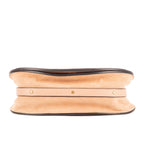 Bolso de hombro Nile Top Handle Piel de becerro beige