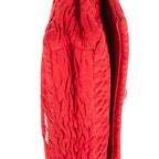 Sac à Bandoulière Icône Cristal Cloqué Rouge Nappa Toile Matelassée