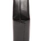 Shoulder Bag Mini Shopping Phone Holder Black Simpsons Collection Printed Calfskin Leather