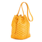 Shoulder Bag Petit Flot Bucket Bag PM Yellow Goyardine Coated Canvas