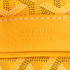 Shoulder Bag Petit Flot Bucket Bag PM Yellow Goyardine Coated Canvas