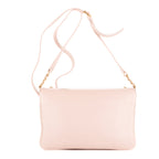 Shoulder Bag Chain Around Flap Crossbody Pink Lambskin Quilted Leather