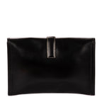 Clutch Jige Clutch Black Box Leather