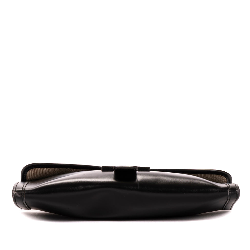 Clutch Jige Clutch Black Box Leather
