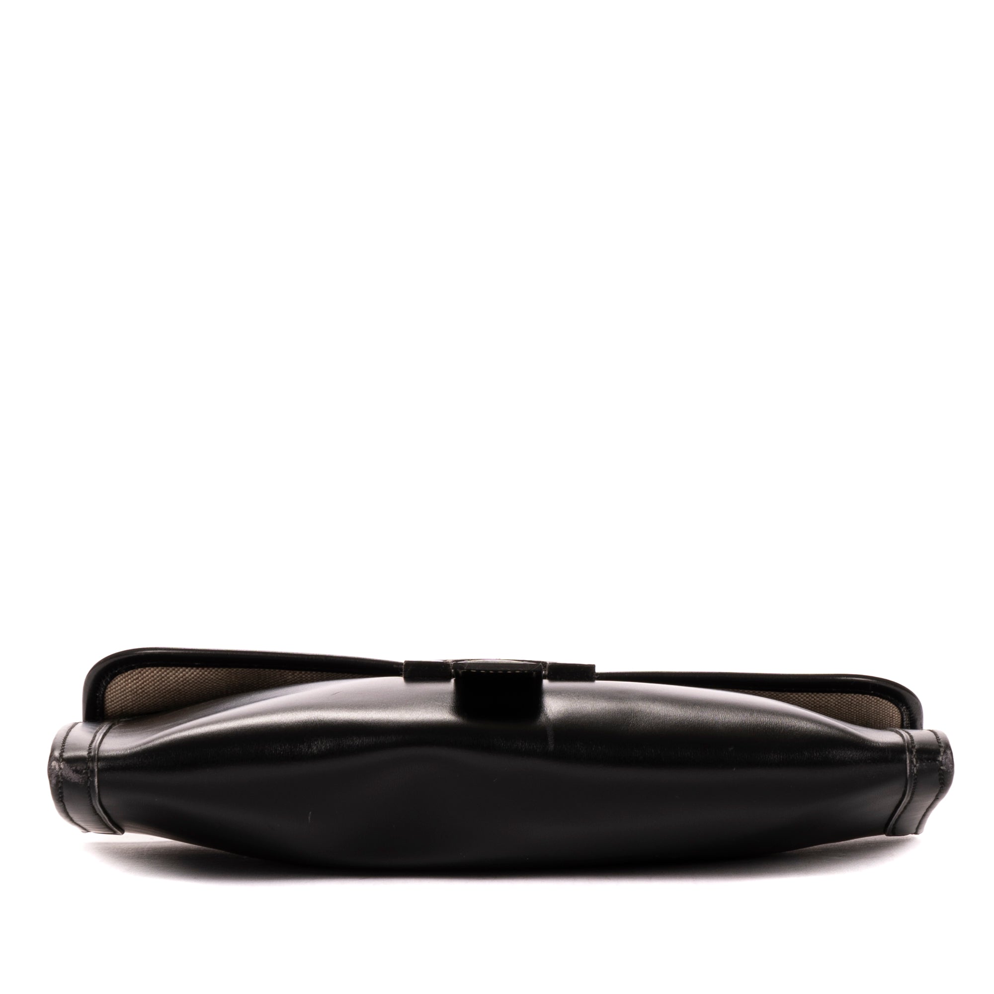 Clutch Jige Clutch Black Box Leather