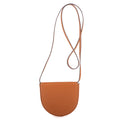 Bolso de Hombro Bandolera Mini de Piel de Becerro Marrón