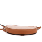 Bolso de Hombro Bandolera Mini de Piel de Becerro Marrón