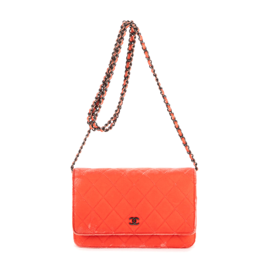 Bolso de Hombro Clásico Atemporal Cartera con Cadena Terciopelo Rosa Lona Acolchada