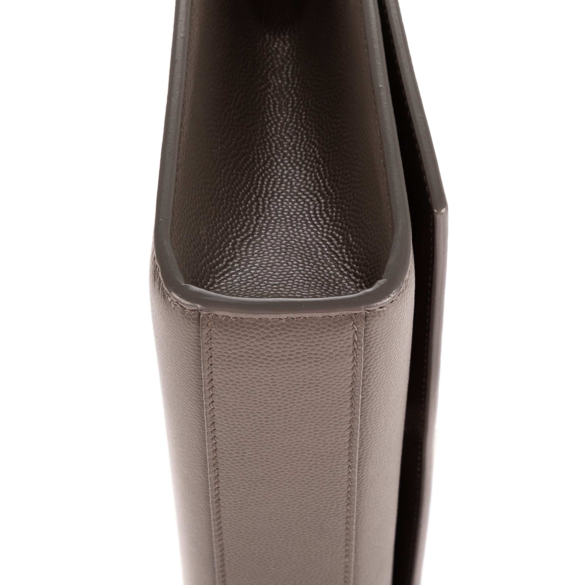 Shoulder Bag Medium Kate Grey Grain de Poudre Leather