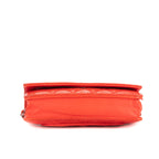 Handbag Wallet on Chain Red Perforated Lambskin Quilted Leather