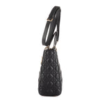 Shoulder Bag Large Lady Dior Zip GM Navy Cannaged Leather