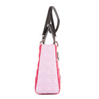 Shoulder Bag Large Lady Dior Zip GM Black Cannaged Leather