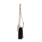 Shoulder Bag Moon & Star Embellished Kate Chain Pochette Black Calfskin Leather