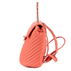 Mochila Urban Spirit Mochila Piel de Becerro Rosa Acolchada en Espiga