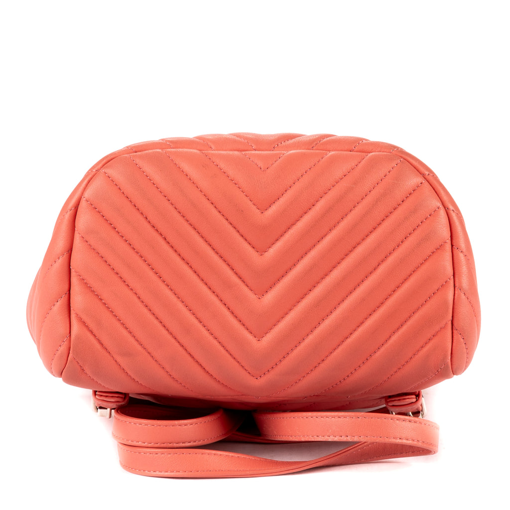 Mochila Urban Spirit Mochila Piel de Becerro Rosa Acolchada en Espiga