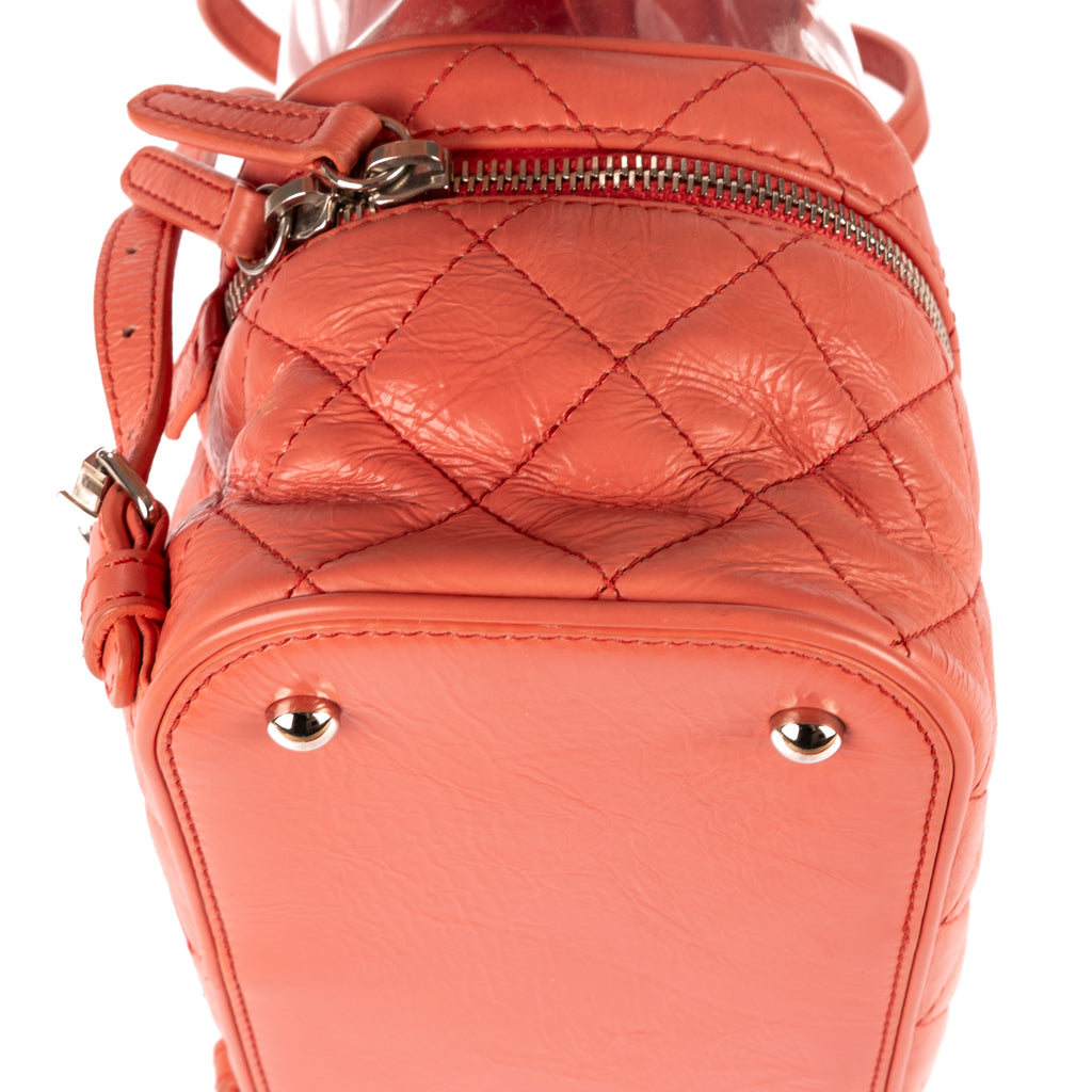 Mochila Ed. Ltda. 2018 Acuario PVC Piel de becerro acolchada rosa/PVC