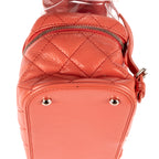 Mochila Ed. Ltda. 2018 Acuario PVC Piel de becerro acolchada rosa/PVC