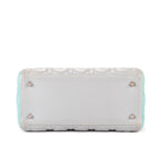 Dior - Zip Lady Dior Moyen - Gris/Turquoise