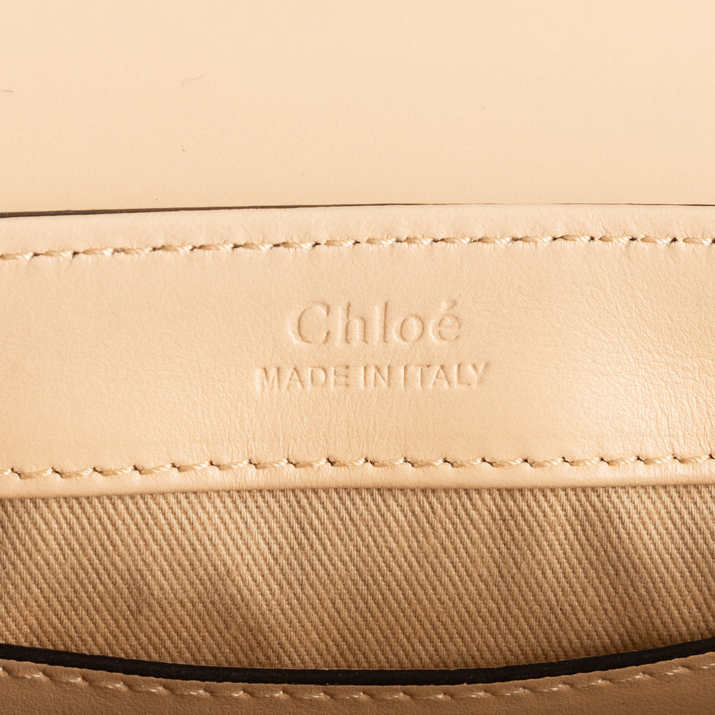 Chloé - Mini sac bandoulière C - Beige