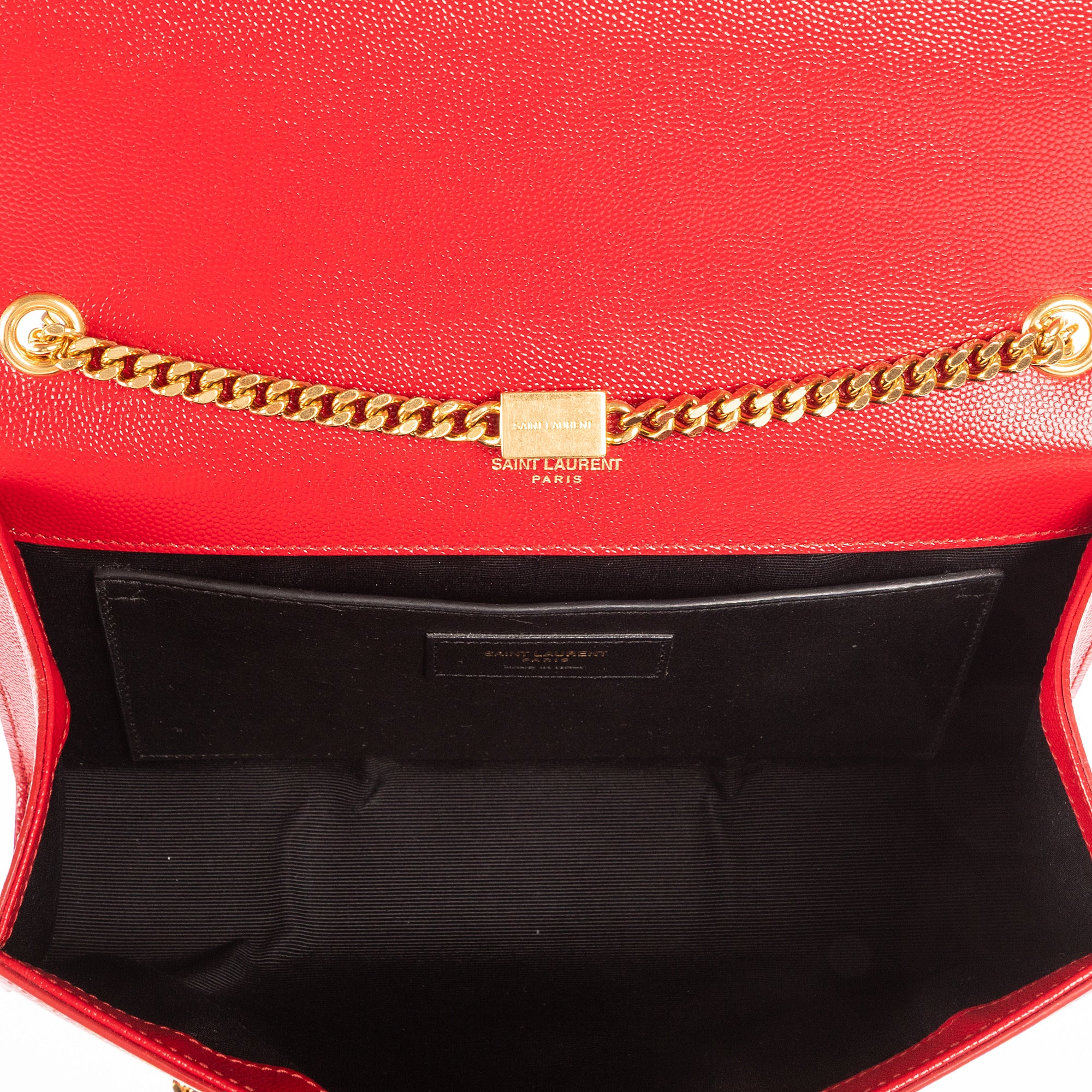 Bolso de hombro Kate mediano de piel rosa Grain de Poudre