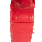 Bolso al hombro Miss Dior mediano de piel Cannage roja