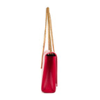 Bolso de Hombro Kate Mediano Piel Grain de Poudre Rosa