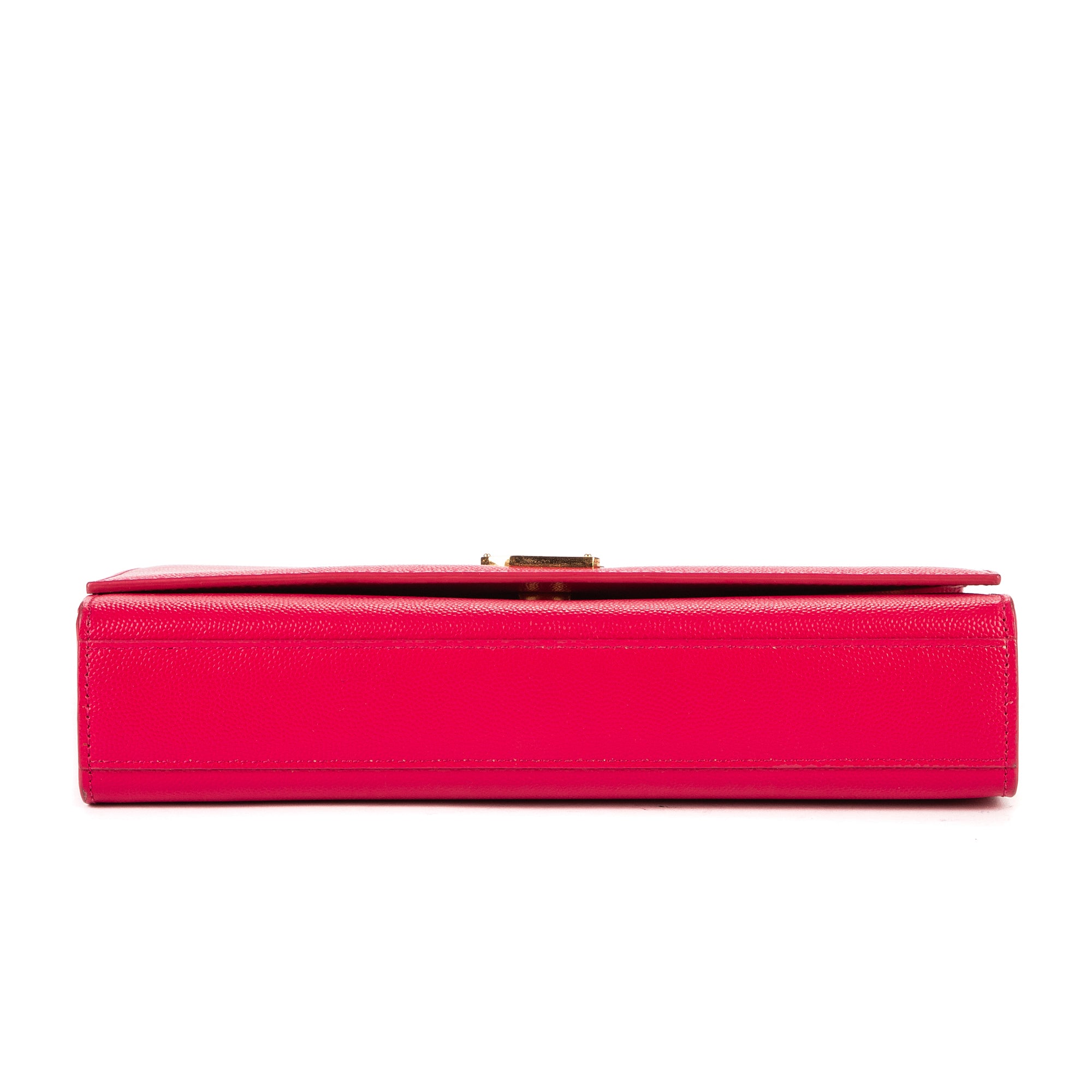 Bolso de Hombro Kate Mediano Piel Grain de Poudre Rosa