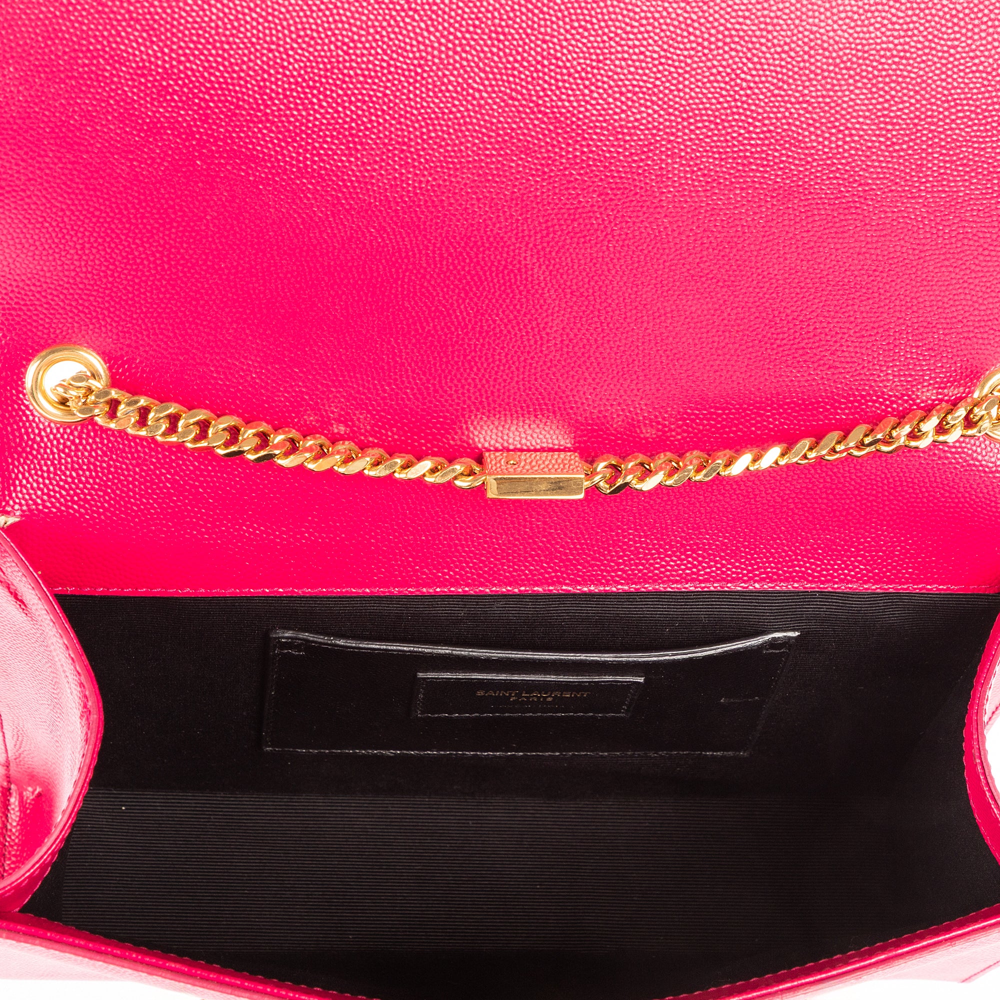 Bolso de Hombro Kate Mediano Piel Grain de Poudre Rosa