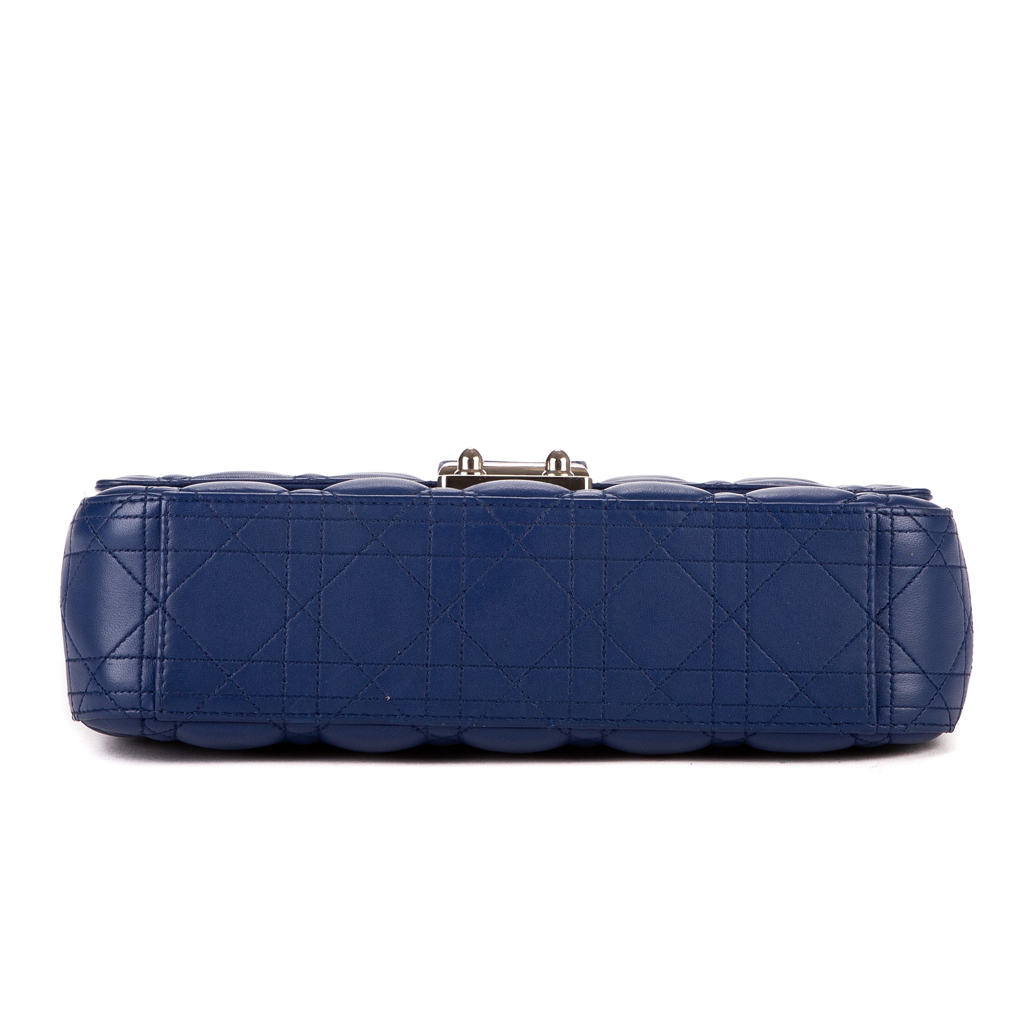 Shoulder Bag Miss Dior Medium Dark Blue Cannage Leather
