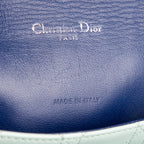 Shoulder Bag Miss Dior Medium Dark Blue Cannage Leather