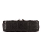 Bolso al hombro Miss Dior mediano de piel Cannage negra