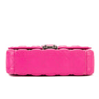 Bolso de hombro Miss Dior mediano de piel Cannage rosa