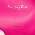 Bolso de hombro Miss Dior mediano de piel Cannage rosa