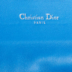 Wallet Miss Dior Wallet Blue Cannage Leather