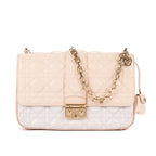 Shoulder Bag Miss Dior Medium White Cannage Leather