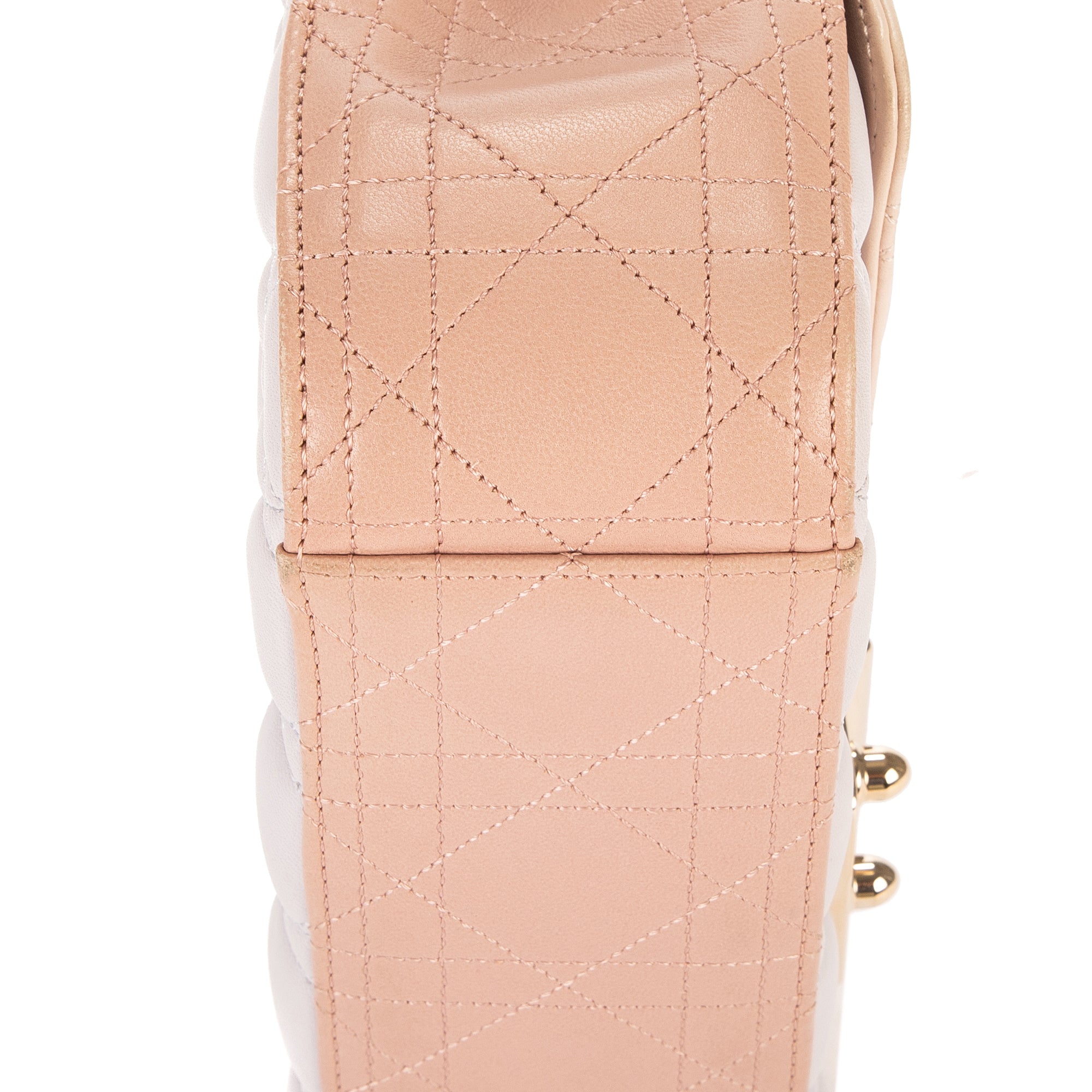 Shoulder Bag Miss Dior Medium White Cannage Leather