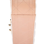Bolso al Hombro Miss Dior Mediano Piel Cannage Blanco