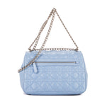 Bandolera Miss Dior Wallet On Chain Piel Cannage Azul Claro