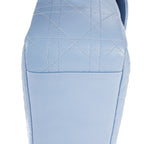 Bandolera Miss Dior Wallet On Chain Piel Cannage Azul Claro