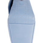 Bandolera Miss Dior Wallet On Chain Piel Cannage Azul Claro