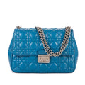 Shoulder Bag Miss Dior Blue Cannage Leather