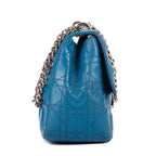 Shoulder Bag Miss Dior Blue Cannage Leather